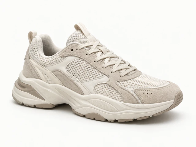 Footwear construction design illustration