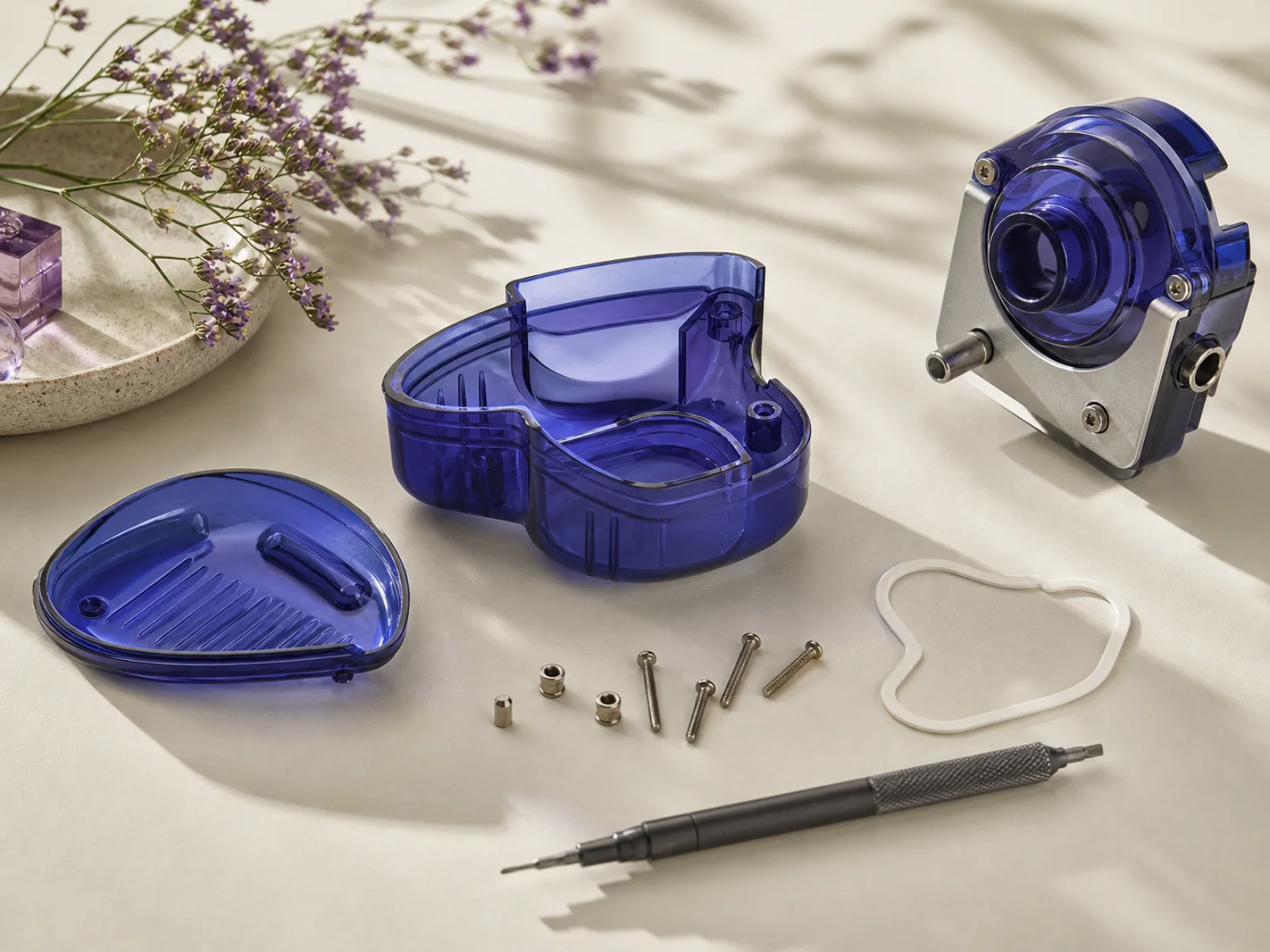 Prototype components prepared for making