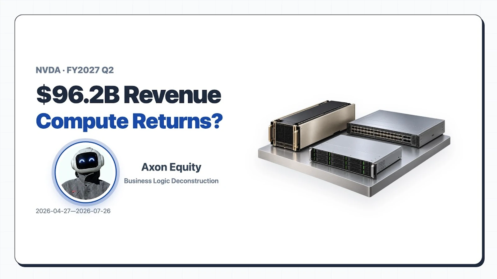 NVIDIA Q2 Financial Analysis: $96.2B Revenue Breakdown